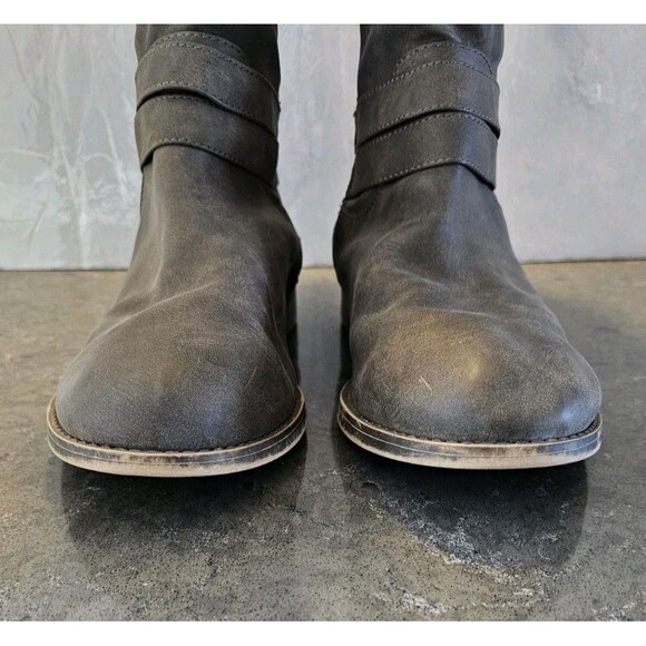 Torrid Wide Calf Stretch & Quilted Over Knee Boots Brown Taupe Womans Size 8.5 W - Picture 11 of 13